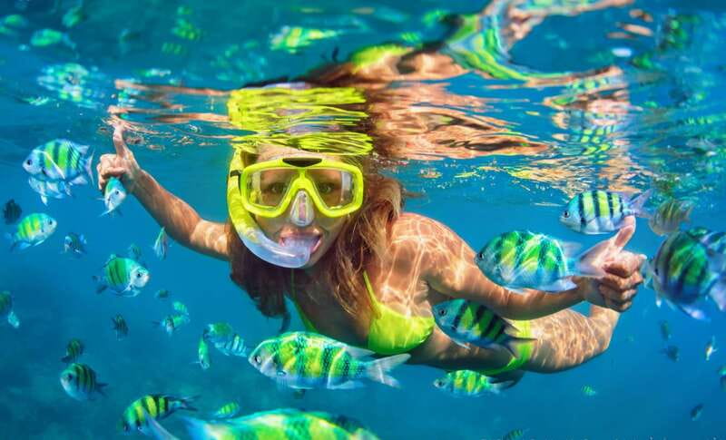Cabo Catamaran Snorkel: Arch & Santa Maria, Open Bar, Snacks - Santa Maria Bay snorkeling: what you will see, gear limits, and timing
