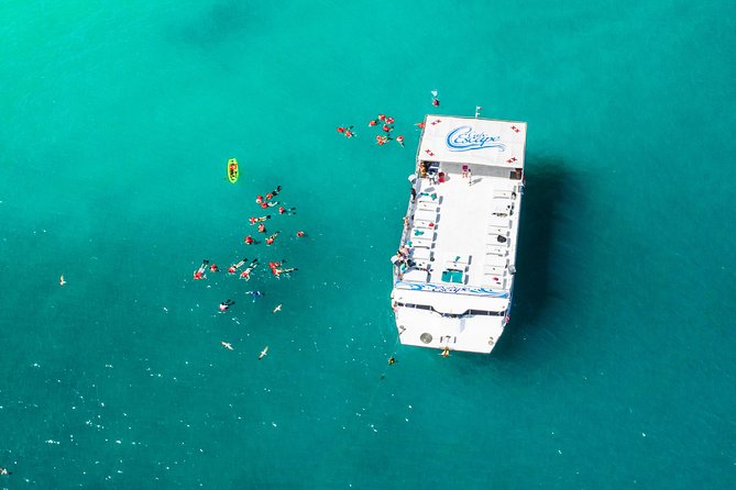 Cabo Escape Breakfast Snorkel Cruise - The catamaran ride: why the double-decker setup matters