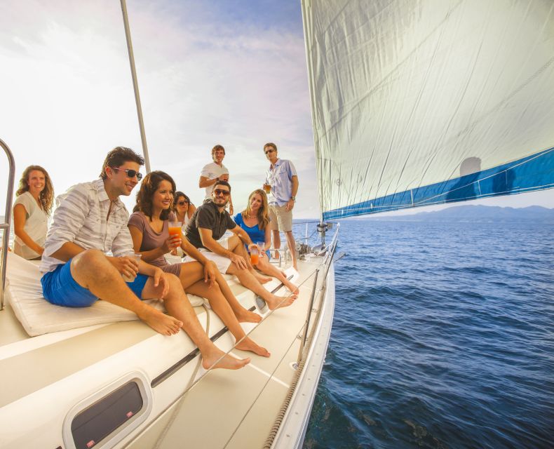 Cabo Luxury Sunset Sailing Adventure with Open Bar - The sail route: old lighthouse, Lovers Beach, and El Arco views