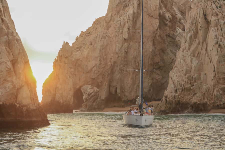 Cabo Luxury Sunset Sailing Adventure with Open Bar - Meet the yacht: comfort on a 50-foot Beneteau Cyclades