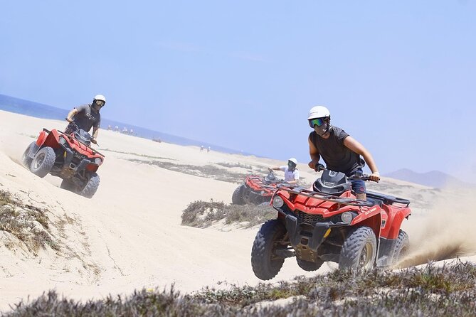 Cabo’s Best ATV Tour – Desert, Beach Ride & Tequila Tasting - Check-In and Safety Gear: Helmets, Goggles, and Bandanas
