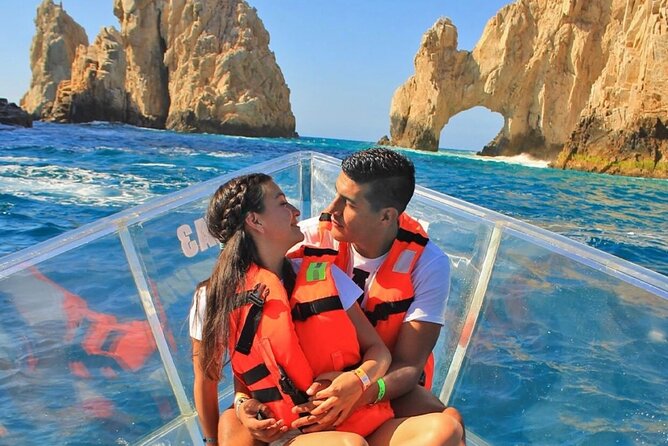 Cabo's Original Clear Boat Tour: See all of the tourist locations - Certified guide energy: Where the good trips feel better