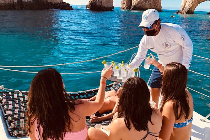 Cabo San Lucas and Santa Maria Bay Snorkeling Sightseeing Cruise - The rhythm of the itinerary: Arch photos, then Santa Maria Bay