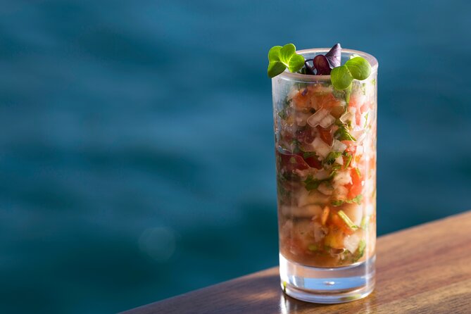 Cabo San Lucas Luxury Sailing Yacht and Dinner with a Chef - Dinner on board: what the chef and open bar include