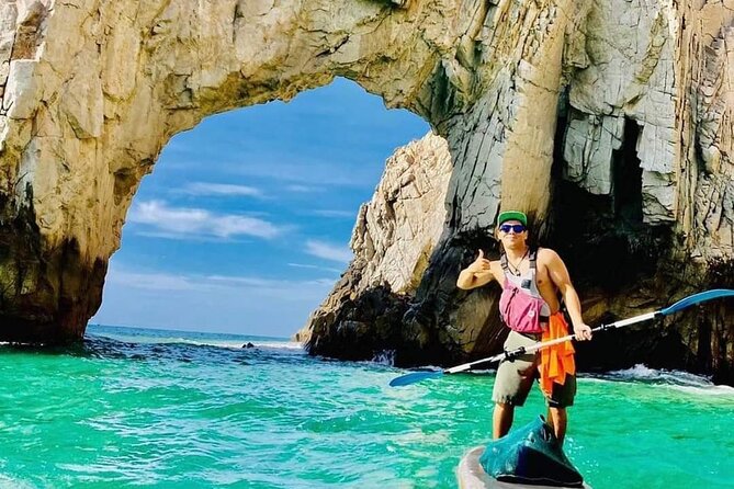 Cabo San Lucas Paddleboard and Snorkel at the Arch - Paddleboarding basics: how the first stretch sets up the whole trip