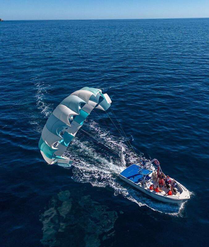 Cabo San Lucas: Parasailing Experience - The flight itself: Arch views, Lovers’ Beach, and up to 600 feet