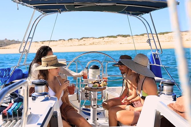 Cabo San Lucas Private 38 ft Sailing Tour with Snorkeling - Food, snacks, and the open bar part of the plan