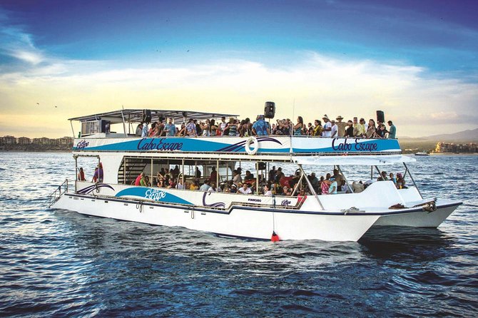 Cabo San Lucas Sunset Dinner Cruise with Open Bar - Sailing past El Arco: what the arch viewing actually feels like