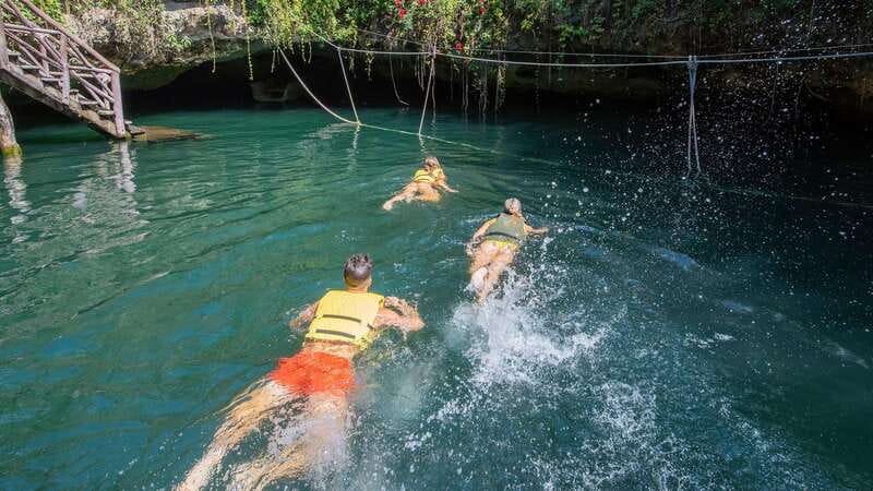 Cancun: ATV, Ziplines and Cenote Adventure in the Jungle - Zip lines over the canopy: the guides make or break the experience