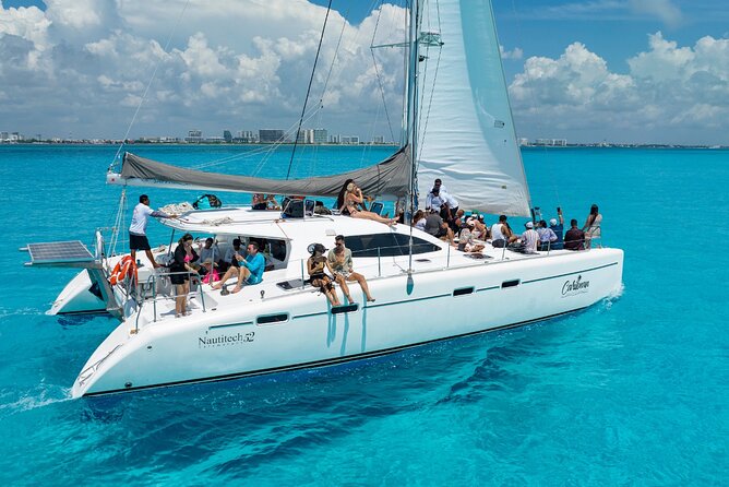 Cancun Catamaran: Isla Mujeres, Snorkeling, Drinks & Buffet Lunch - Isla Mujeres and Playa Norte time: why this beach is the main event