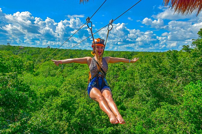 Cancun Cenote Tour: Snorkeling, Rappelling and Ziplining - Ziplining Over the Canopy, Plus the Splash Landing