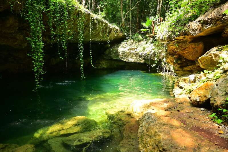 Cancún: Cenotes Adventure with Tequila Tasting & Mayan Snack - Mayan dance ritual and snack: a cultural pause between water stops
