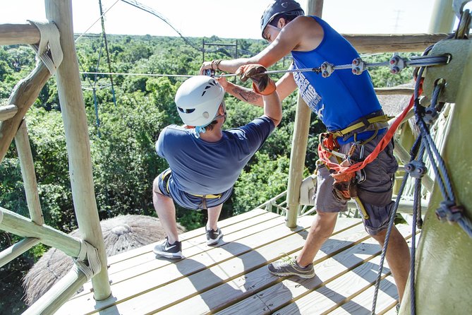Cancun Extreme Zipline Canopy Tour - From your hotel to Selvatica: timing, meeting points, and the real day length