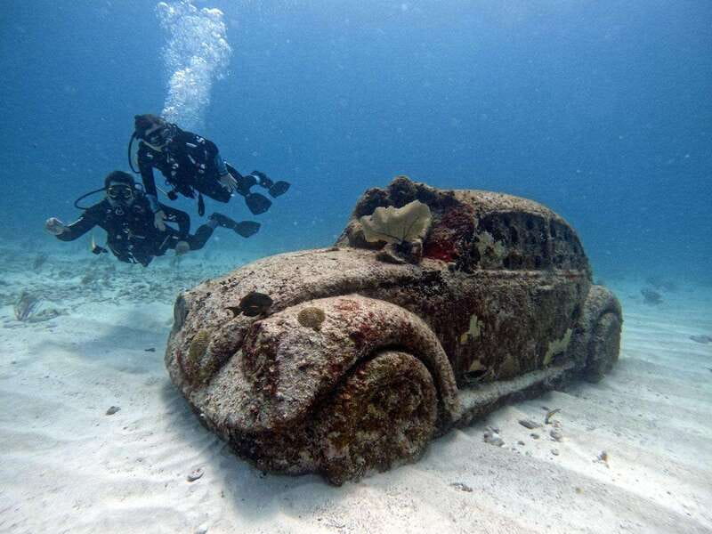 Cancun: Musa Underwater Museum & Reef Discover Scuba Diving - Aquafun Marina to the water: how the 5-hour flow works