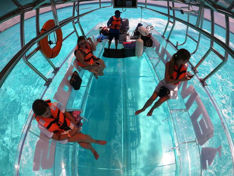 Cancún: Nichupté Lagoon Transparent Boat Tour with Drinks - Marina Kaybal Meeting Point and How Not to Get Stuck