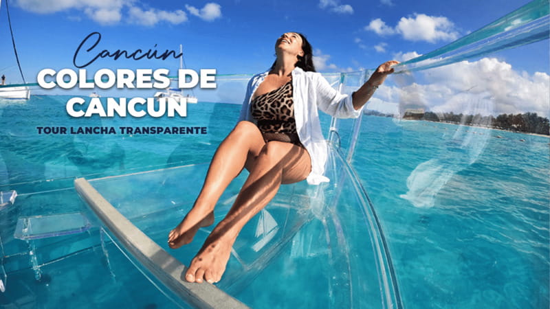 Cancún: Nichupté Lagoon Transparent Boat Tour with Drinks - Drinks on Board, Plus Sun Rules You Should Know