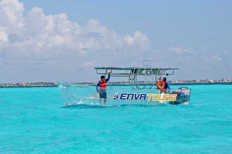 Cancún: Nichupté Lagoon Transparent Boat Tour with Drinks - Price and What You Really Get for $40