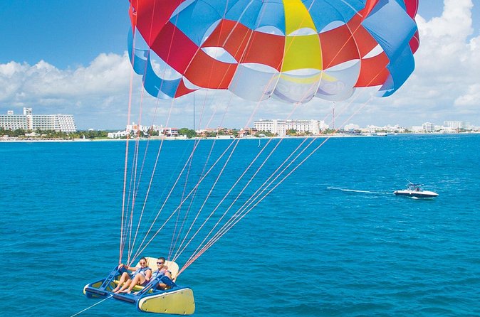 Cancun Parasailing Adventure - What Happens on the Water: Boat Ride + Your Turn to Fly