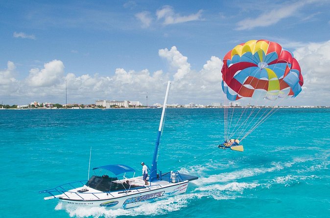 Cancun Parasailing Adventure - The Parasail Flight: Up to 105 Meters Over Cancun