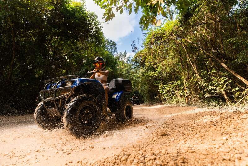 Cancun & Riviera Maya: ATV, Zipline, & Cenote Combo Tour - Safety Briefing With Helmets and Lifejackets