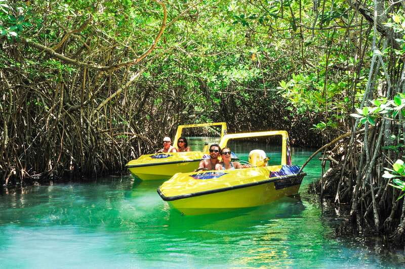 Cancun: Speedboat Mangrove Jungle & Snorkel Tour - A tight 2-hour plan that feels efficient