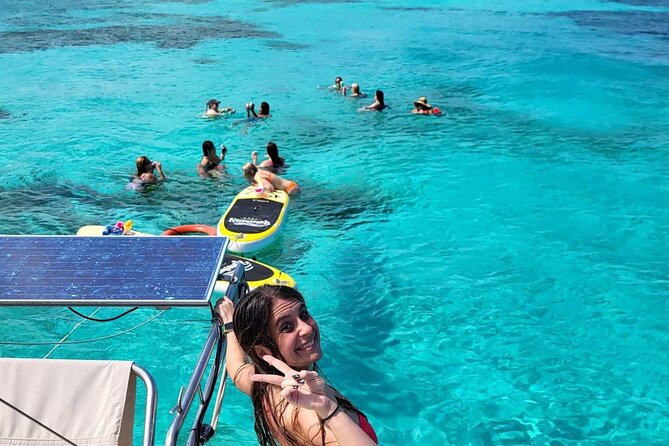 Cancun to Isla Mujeres Private Catamaran Cruising Snorkeling Fun! - From Marazul to the water: check-in and the private feel