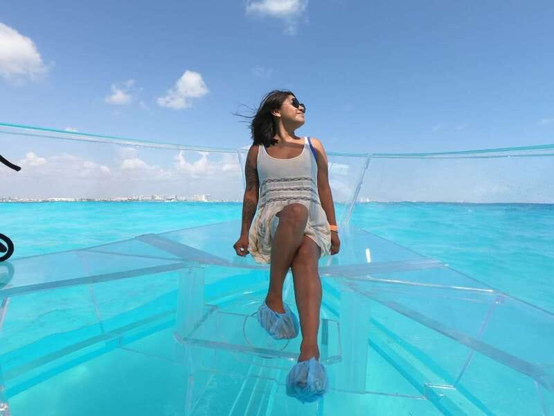 Cancun: Transparent Boat Tour with Drinks - Quick hits before you go