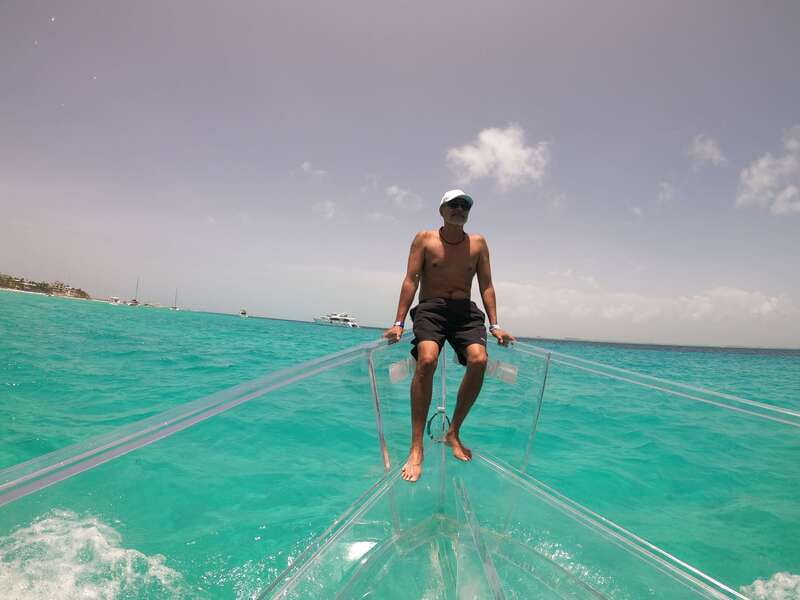 Cancun: Transparent Boat Tour with Drinks - Drinks included, and what to plan around