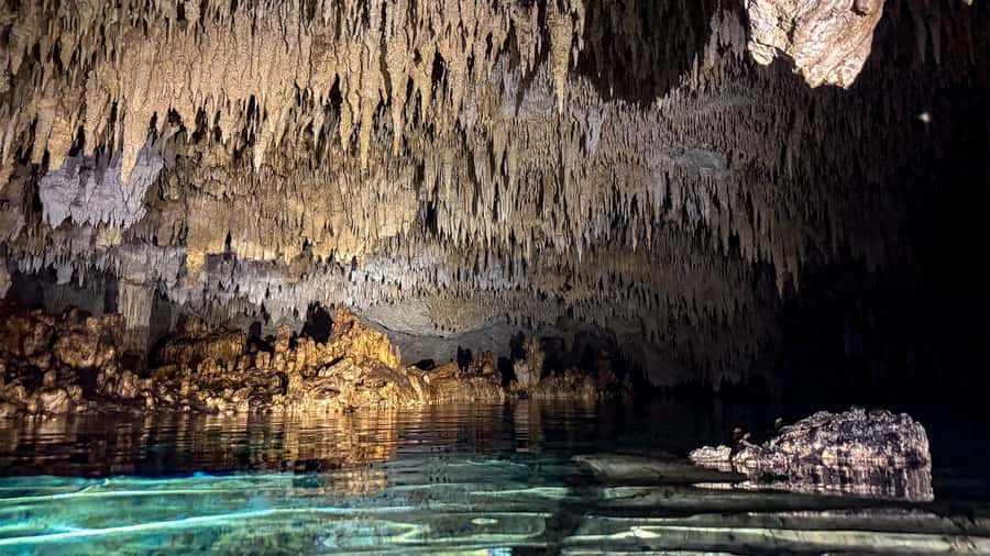 Cancun: Tulum & Coba with Cenote, Cave Exploration and Lunch - Tulum ruins: port city views, guided context, and chocolate tasting