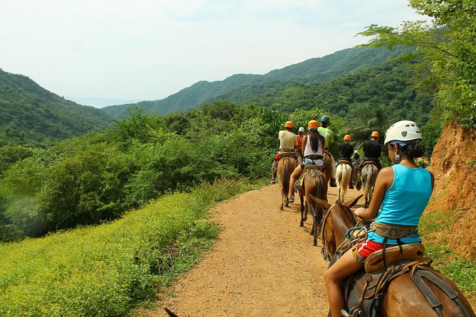 Canopy River Zipline Tour and Mule Ride - Puerto Vallarta Ziplining Without the Chaos