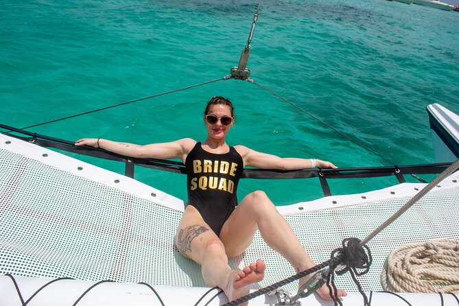 Catamaran Cancun to Isla mujeres Lunch OpenBar and Snorkeling - Stop 2, Isla Mujeres: island wandering time and photo goals