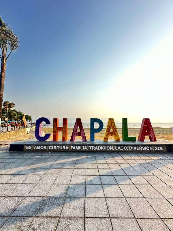 Chapala and Ajijic Tour from Guadalajara with 3 Potrillos - Chapala sunset boardwalk and pier, plus last-minute stalls