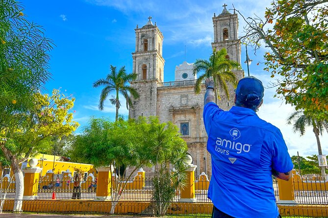 Chichen Itza, Cenote & Valladolid Tour with Tequila and Lunch - Valladolid in 30 minutes: photos, church facades, and main square time