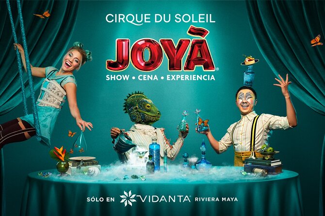 Cirque du Soleil JOYÀ Admission Tickets - Shared pickup and getting to the tropical theater