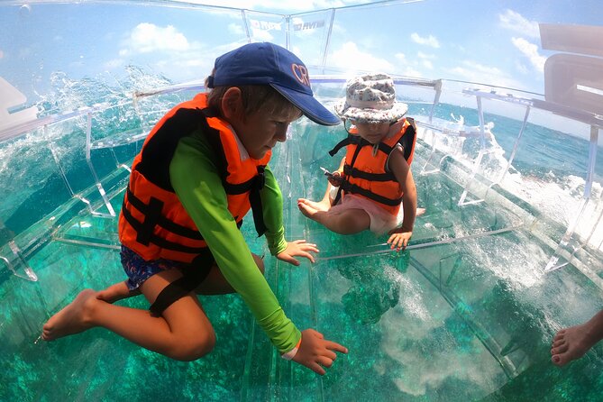 Clearboat: Glass-bottom boat ride to the Caribean Sea - Clearboat 101: a transparent boat built for reef watching