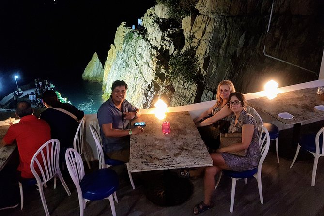 Cliff Diver De Luxe with Different Options at "La Quebrada" - Seating, sunset, and the little moments that make it feel special