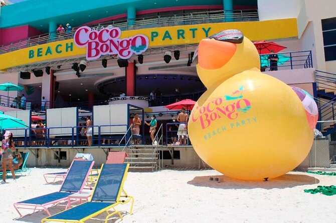 Coco Bongo Beach Club Cancun - Beachfront show time: DJs, acrobatics, pool energy, and VIP zones