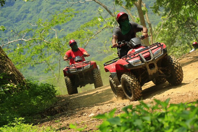 Combo ATV + Zipline R.R - Zipline over the river, what to expect under the helmet