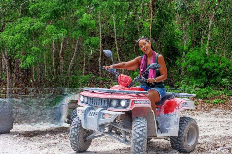 cozumel: ATV adventure with caverns, ruins with transfer - From Martí Royal Village to El Cedral: the transfer that sets the pace