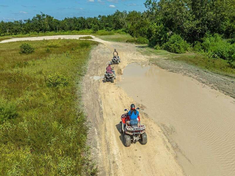 cozumel: ATV adventure with caverns, ruins with transfer - El Cedral market time and the $20 entrance fee reality
