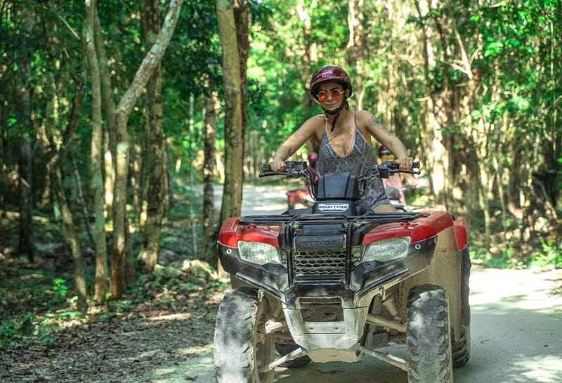 Cozumel: ATV Ride to Jade Cavern, Beach Club Access & Lunch - Playa Uvas Beach Club: Lunch, Shore Snorkeling, and Kayaking Time