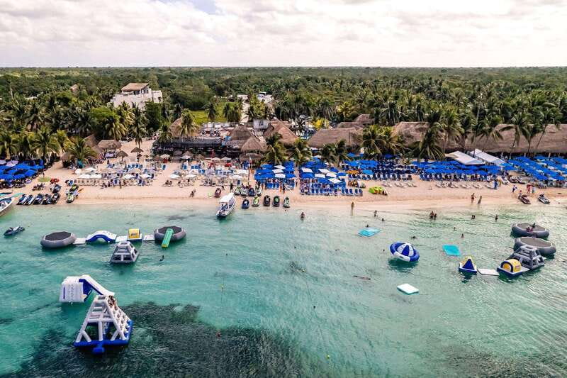 Cozumel: Best Day Pass at San Francisco Fun Beach Club - San Francisco Beach Club day pass value: what $20 really buys