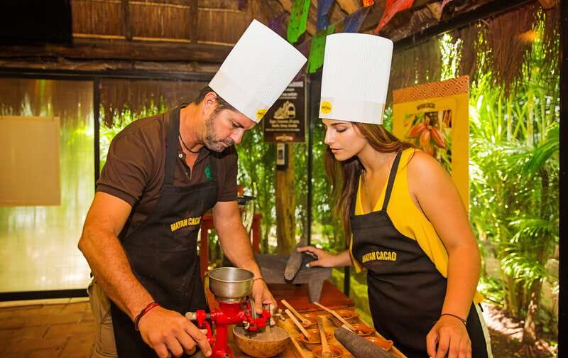 Cozumel: Chocolate Margarita Workshop with Mayan Recipe - The outdoor grounds and the human factor
