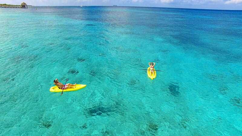 Cozumel Private Beach Pass: All Inclusive Beach Day - Lunch under palm trees plus an open bar that actually runs all day