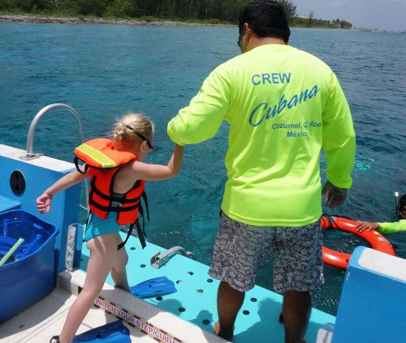 Cozumel: VIP Glass Bottom Boat & Snorkeling 3 Reefs Tour - Reef Stop One: Villa Blanca Area Snorkeling and First-Wave Marine Life