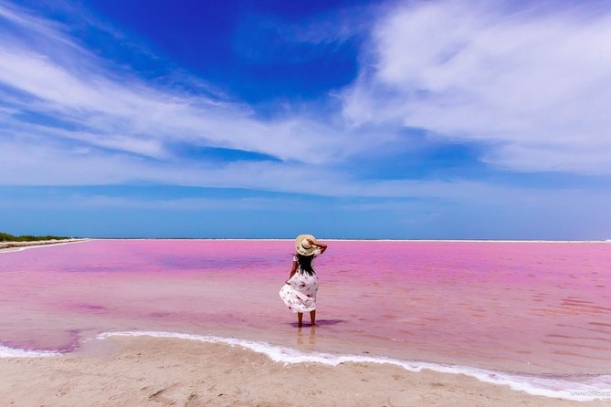 Discover the FABULOUS PINK WATERS in the Caribean - Las Coloradas salt mines: the pink water moment and what you actually do there