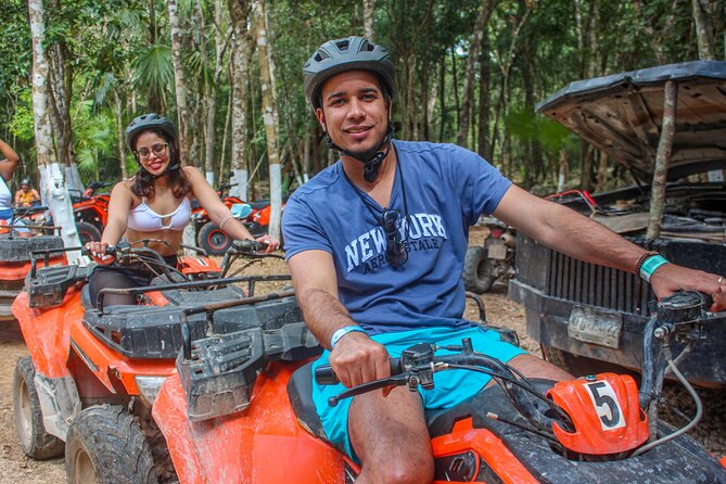 Drive an Atv shared, swim in a Cenote and ziplines in the Cancun - Key Points Before You Book