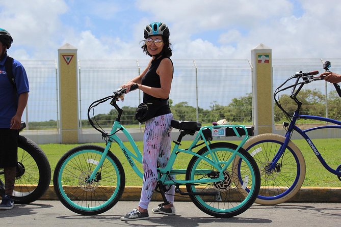 E-Bike City Tour though Cozumel & Taco Tasting Tour - The SEDENA store and the WWII plane connection