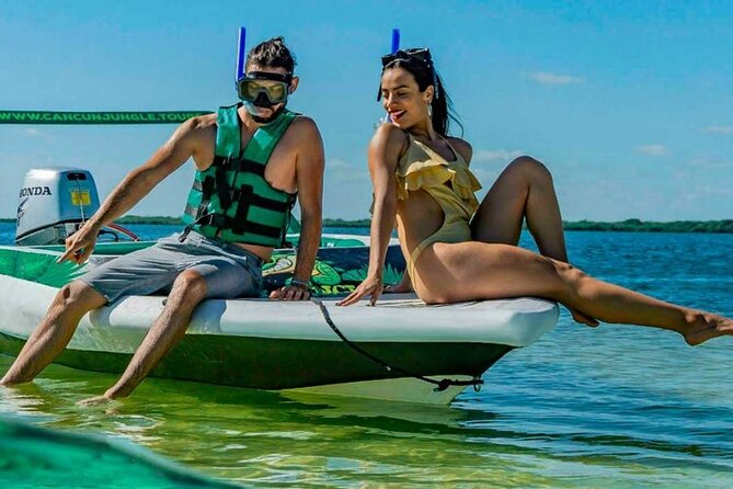 Exciting Speedboat & Snorkeling Tour in Cancun Lagoon! - Drive-Training at Marina Chac Chi, Where the Day Starts