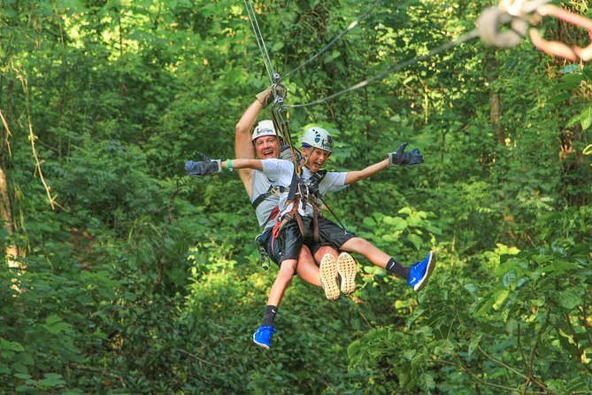 Extreme Adventure, Wildest Bridge, ATV & Ziplines - Seven Ziplines and the Big Fast Run: What the Canopy Stage Feels Like